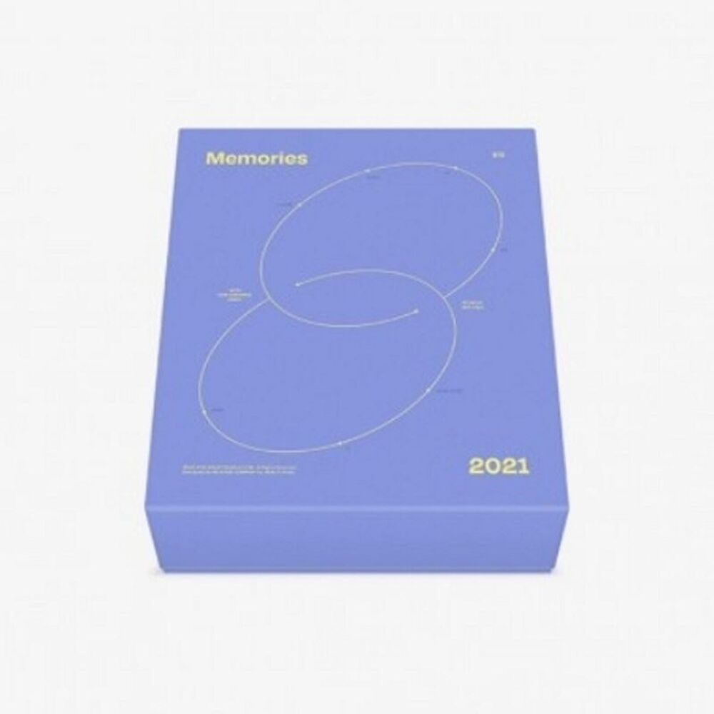BTS - Memories of 2021 - Region Free - incl. 214pg Photo Book, Paper Frame &